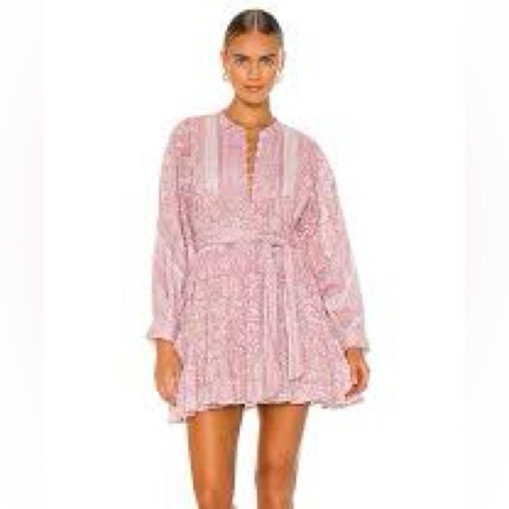 Cleobella Mauve Floral Dress